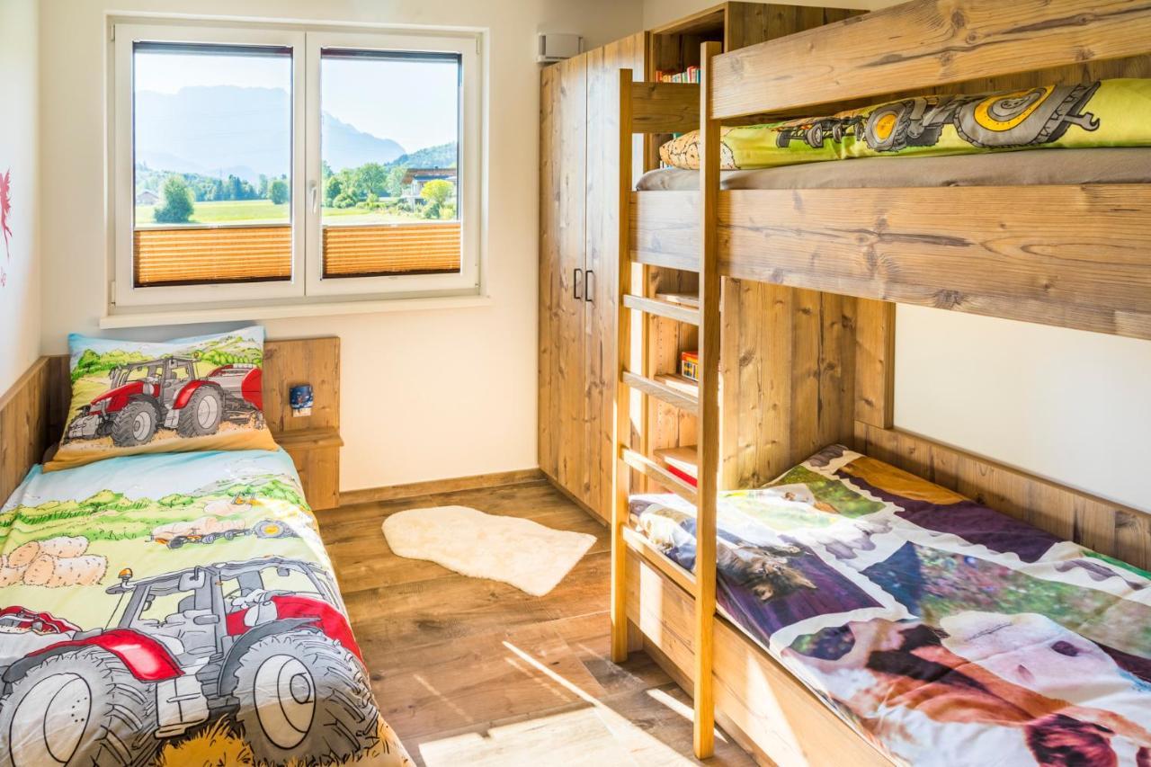 Apartment Motzenhof - Stadtnaehe Salzburg - Modernes Bauernhoferlebnis Inklusive Adnet Esterno foto